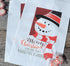 Snowman with Scarf Personalized Goodie Bags | Holiday Party Candy Bags | Smores Kits | School Party Favor Bags | Cookie Bags | Treat Bags