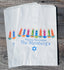 Hanukkah Personalized Goodie Paper Favor Bags | Holiday Candy Bags | Smores Kits | Menorah Favor Bags | Chanukah Favor Bags