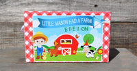 Animal Cracker Boxes for Farm Birthday Party or Petting Zoo Party
