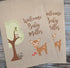 Woodland Creatures Doe Brown Kraft Baby Shower Favor Bags | Owl Favor Bags | Deer Favor Bags | Baby Shower Woodland Creatures | Candy Bags