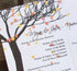 Fall Leaves and Tree Personalized Wedding Programs (30) Fall Wedding Halloween Wedding Fall Leaves Program Autumn Wedding