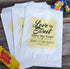 Wedding Candy Bags Love is Sweet | Wedding Candy Bar | Popcorn Bar | Favor Bags | Popcorn Bags | Wedding Favor Bags | Candy Buffet Bags