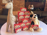 Filled Animal Cracker Boxes | Children's Carnival Birthday Party Favor | Barnum Animal Cookies | Circus Theme Party | Circus Birthday |