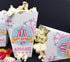 Circus Popcorn Boxes | Carnival Birthday Party | Carnival Popcorn Boxes | Favor Boxes | Girls Circus Birthday | Pink Circus Tent | Bar