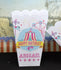 Circus Popcorn Boxes | Carnival Birthday Party | Carnival Popcorn Boxes | Favor Boxes | Girls Circus Birthday | Pink Circus Tent | Bar