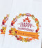 Happy Thanksgiving Wreath Favor Bags