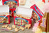 Mommies and Babies Vintage Animal Cracker Favor Boxes, Pink