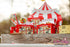 Mommies and Babies Vintage Animal Cracker Favor Boxes, Red
