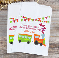 Choo Choo Train Valentines Treat Bag for School or Daycare, PreK Giveaway