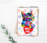 Printable Miss You Kitty Instant Download Greeting Card, Missing You, I Miss You Card