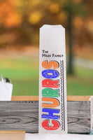 Churro Bags Personalized Family Party
