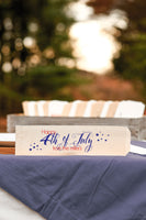 Fourth of July Personalized Silverware Bags Utensil Flatware Bags, July 4th, July Fourth
