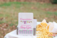 Congratulations On Your Precious Baby Girl Baby Shower Party Favor Bags, Girl Baby Shower Favor Goodie Bags