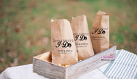 Donut Bags for Wedding, Doughnut Bags, Donut Bar, Donut Wall Kraft Paper