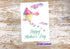 Printable Mothers Day Card, Watercolor Kite Happy Mother's Day, Instant Downloadable Mother's Day Card