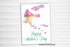 Printable Mothers Day Card, Watercolor Kite Happy Mother's Day, Instant Downloadable Mother's Day Card