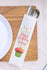 Happy Birthday Cupcake and Streamers Silverware Bags Utensil Flatware Bags