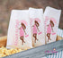 About to Pop African American Umbrella It's a Girl Party Favor Bags, African American Girl Baby Shower Goodie Bags Baby Shower
