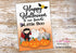 Instant Happy Halloween Greeting Card, Downloadable Halloween Card for a Kid, Print at home Halloween child Card