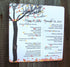 Fall Leaves and Tree Personalized Wedding Programs (30) Fall Wedding Halloween Wedding Fall Leaves Program Autumn Wedding