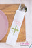 He is Risen Easter Silverware Utensil Flatware Bags, Easter Silverware Pouches with Cross