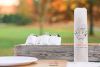 Happy Easter Silverware Utensil Flatware Bags, Easter Bunny Silverware Pouches