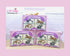 Pale Pink Animal Cracker Boxes, Animal Cookie Boxes, Pastel Pink and Purple, Girls Circus Party, Baby Circus Shower