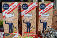 Personalized Cracker Jack Boxes for Children's Birthday Favors Carnival Theme Baseball Theme Party Circus Birthday Circus Theme