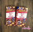 Cracker Jack Labels, Custom Cracker Jack Stickers for Bar Mitzvahs, Baseball Cracker Jacks, Bat Mitzvah Favors