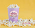 Carnival Party Theme Pink and Purple Carnival Tent 2" Gloss Sticker, Label for Carnival Birthday or Baby Shower