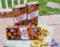 Cracker Jack Box for Baseball Birthday Party Favors, Personalized Cracker Jack Boxes