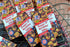 Cracker Jack Box for Baseball Birthday Party Favors, Personalized Cracker Jack Boxes