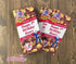 Cracker Jack Labels, Custom Cracker Jack Stickers for Birthdays, Baseball Cracker Jacks, Team Snack Day