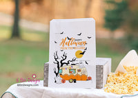 Camper Halloween Goodie Bags for Trick or Treat, Camping Trick or Treat