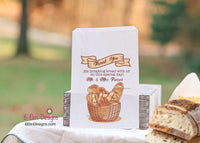 Bread Bags for Wedding, Butter Candle Bread Bags, Breaking Bread