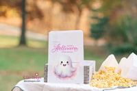 Pink Ghost Halloween Goodie Bags for Trick or Treat, Trunk or Treat Trick or Treat Candy Bags