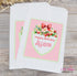 Strawberry Personalized Candy Party Favor Bags - Perfect for Birthdays - Pink Gingham and Light Green Watercolor Design