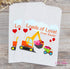 Construction valentines day goodie bags