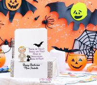 Mummy Halloween Personalized Goodie Bags for Halloween Party Favors, School Party Bag, Halloween Candy Bag, Trick or Treat Bag