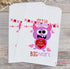Little Monster Valentines Day Personalized Goodie Paper Bags for School or Daycare, PreK Giveaway