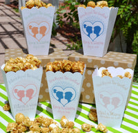 Popped the Question Popcorn Box Favor He Popped the Question | Engagement Party Favor | Popcorn Bar Container | Wedding Shower Favor