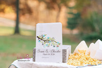 Wedding Candy Bags Tree with Mason Jars Favor Bags | Birds Wedding Favor Bags | Country Wedding Bags | Wedding Candy Bar | Candy Buffet Bags