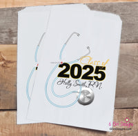 Nursing School Graduation Party Favor Bags Class of 2025 RN Graduation MD Graduation