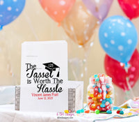 Tassel is Worth the Hassle Graduation Cap Party Favor Bags - Class of 2025