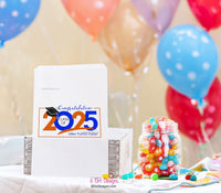 Graduation Favor Bags Congratulations Class of 2025 Personalized Favor Bags ,Candy Bags, Graduation Party Bags, Favor Bags