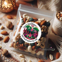 Camp Bachelorette Stickers – 2" Round Personalized Party Labels for Camp Theme Bachelorette Party