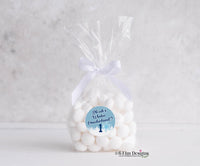 Winter Onederland Birthday Stickers for Boy – Custom 2" Favor Labels for Bags & Treats