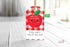 Red Gingham Teacher Gift Tag Printable, Happy First Day of School Tag, Apple Treat Tag for Teachers, Meet the Teacher Tag, Instant Download