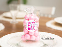 Personalized Birthday Era Stickers, Custom Number Birthday Party Favor Labels, 20-2" Round Glossy Stickers for Treat Bags & Boxes