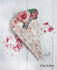 Valentines Flowered Cake Pop Bouquet Holder for Cottage Bakers, Paper Cake Pop Stand, Bakery Treat Display, Valentine Packaging